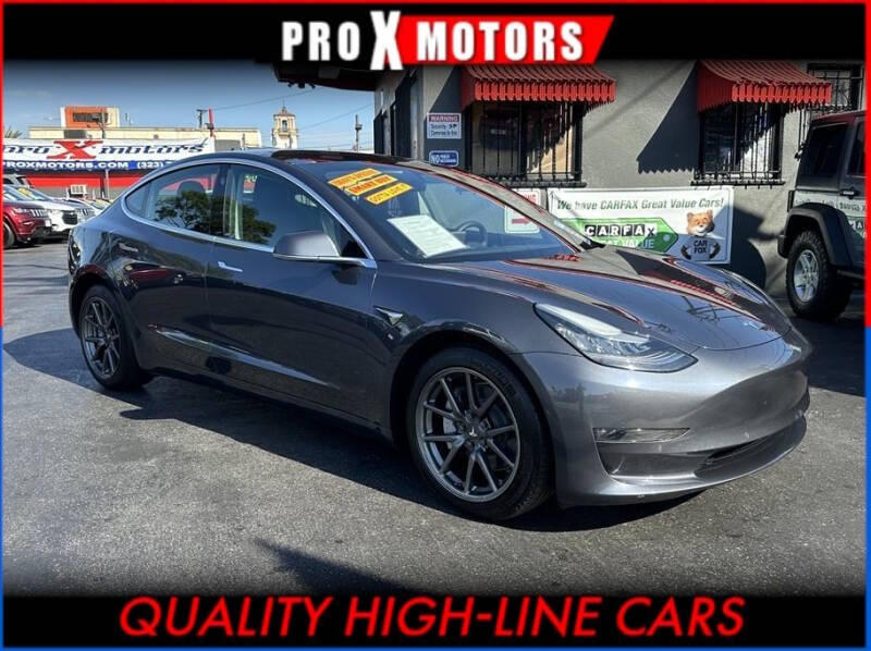 2018 Tesla Model 3 for sale at Pro X Motors in South Gate CA