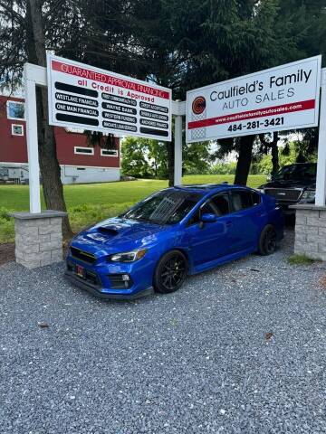 2020 Subaru WRX for sale at Caulfields Family Auto Sales in Bath PA