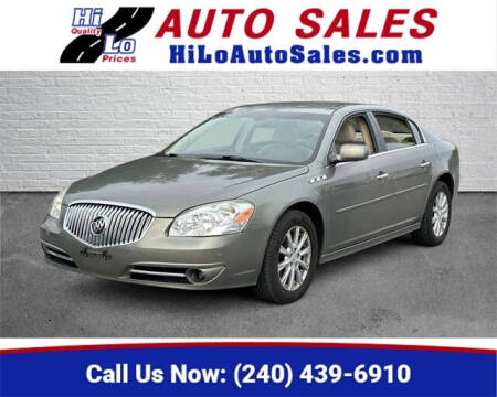 2011 Buick Lucerne for sale at Hi-Lo Auto Sales in Frederick MD