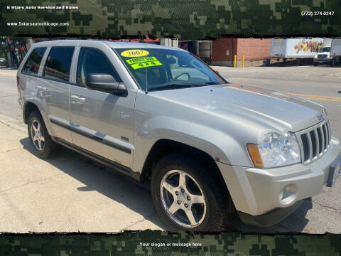 2007 Jeep Grand Cherokee for sale at 5 Stars Auto Service and Sales in Chicago IL