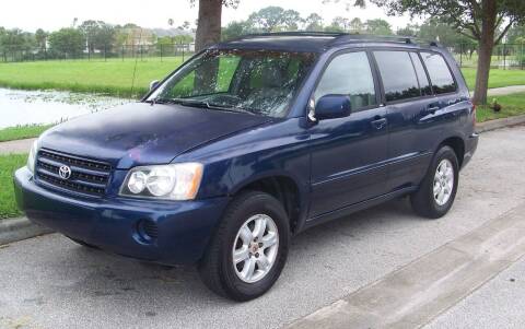 2001 Toyota Highlander for sale at Absolute Best Auto Sales in Port Saint Lucie FL