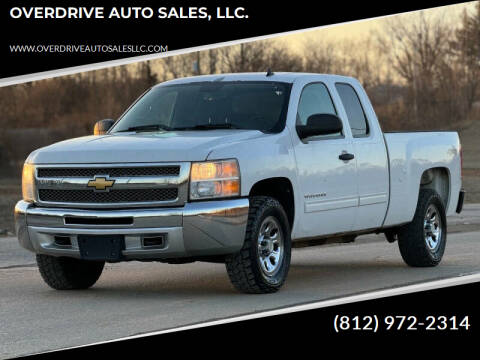 2012 Chevrolet Silverado 1500 for sale at OVERDRIVE AUTO SALES, LLC. in Clarksville IN