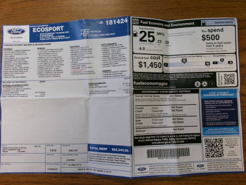 2018 Ford EcoSport Titanium