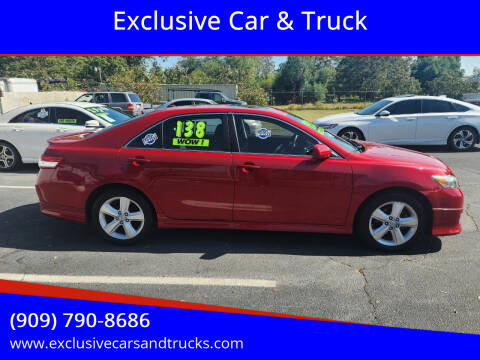 2010 Toyota Camry for sale at Exclusive Car & Truck in Yucaipa CA