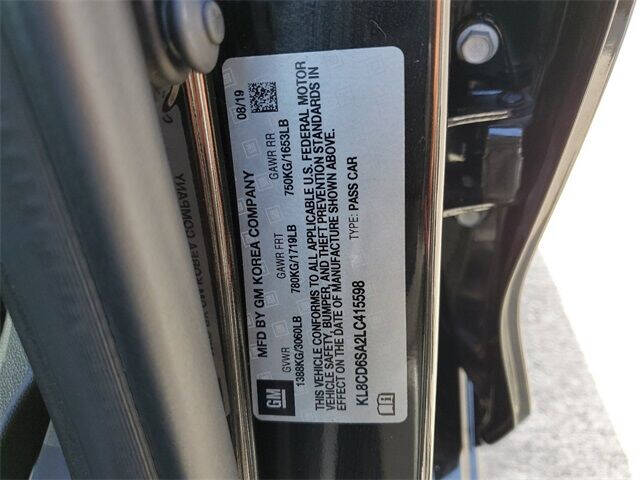 2020 Chevrolet Spark 1LT CVT