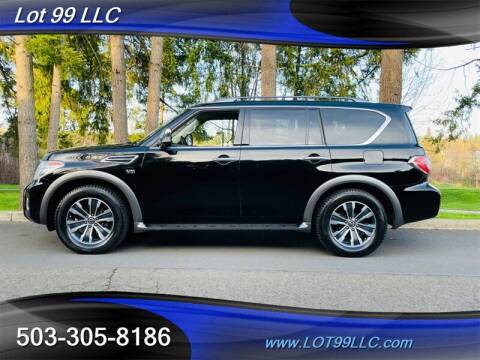2018 Nissan Armada for sale at LOT 99 LLC in Milwaukie OR
