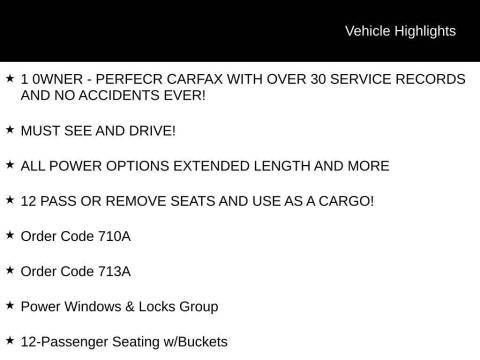 2014 Ford E-Series