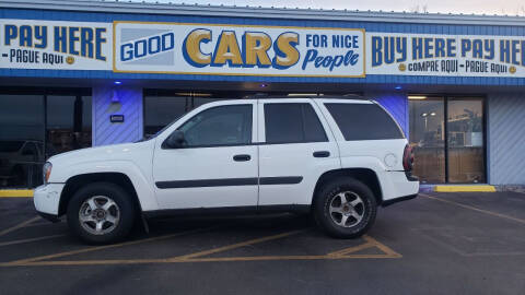 2005 Chevrolet TrailBlazer for sale at Good Cars 4 Nice People in Omaha NE