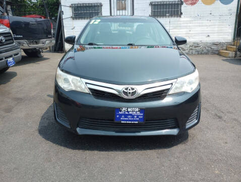 2012 Toyota Camry for sale at JFC Motors Inc. in Newark NJ