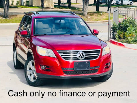 2010 Volkswagen Tiguan for sale at Texas Drive Auto in Dallas TX