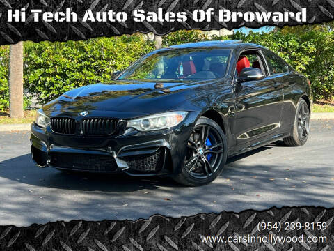 2016 BMW 4 Series for sale at Hi Tech Auto Sales Of Broward in Hollywood FL