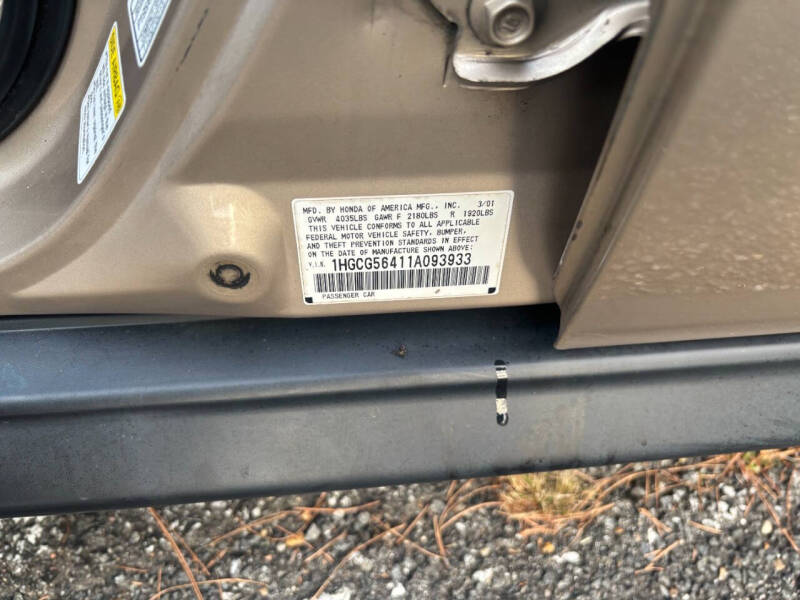 2001 Honda Accord LX