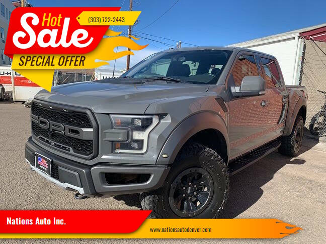2018 Ford F-150 for sale at Nations Auto Inc. in Denver CO