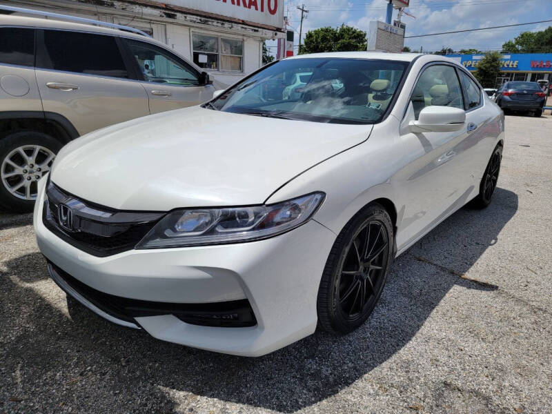 2016 Honda Accord for sale at Foremost Auto Sales in Houston TX