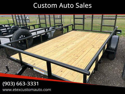 2024 Top Hat 12x83 Utility Trailer for sale at Custom Auto Sales - TRAILERS in Longview TX