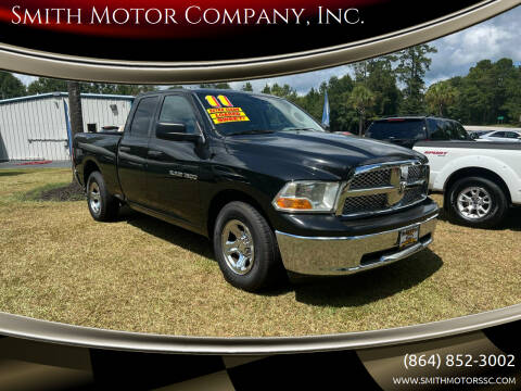 2011 RAM 1500 for sale at Smith Motor Company, Inc. in Mc Cormick SC
