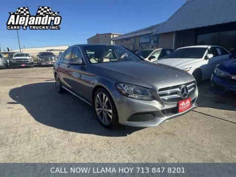 2015 Mercedes-Benz C-Class for sale at Alejandro Cars & Trucks Inc in Alvin TX