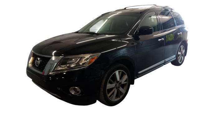Black 2014 Nissan Pathfinder SUV / Crossover Four-Wheel Drive Continuously Variable Transmission