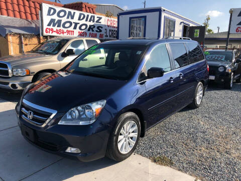 2006 Honda Odyssey for sale at DON DIAZ MOTORS in San Diego CA