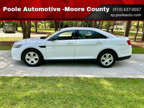 2016 Ford Taurus for sale at Poole Automotive in Laurinburg NC