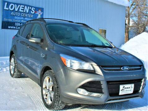 2013 Ford Escape for sale at LOVENS AUTO CENTER in Swanville MN