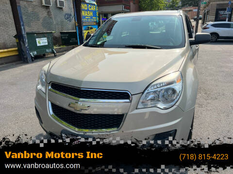 2011 Chevrolet Equinox for sale at Vanbro Motors Inc in Staten Island NY