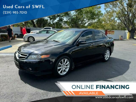 2006 Acura TSX for sale at Used Cars of SWFL in Fort Myers FL