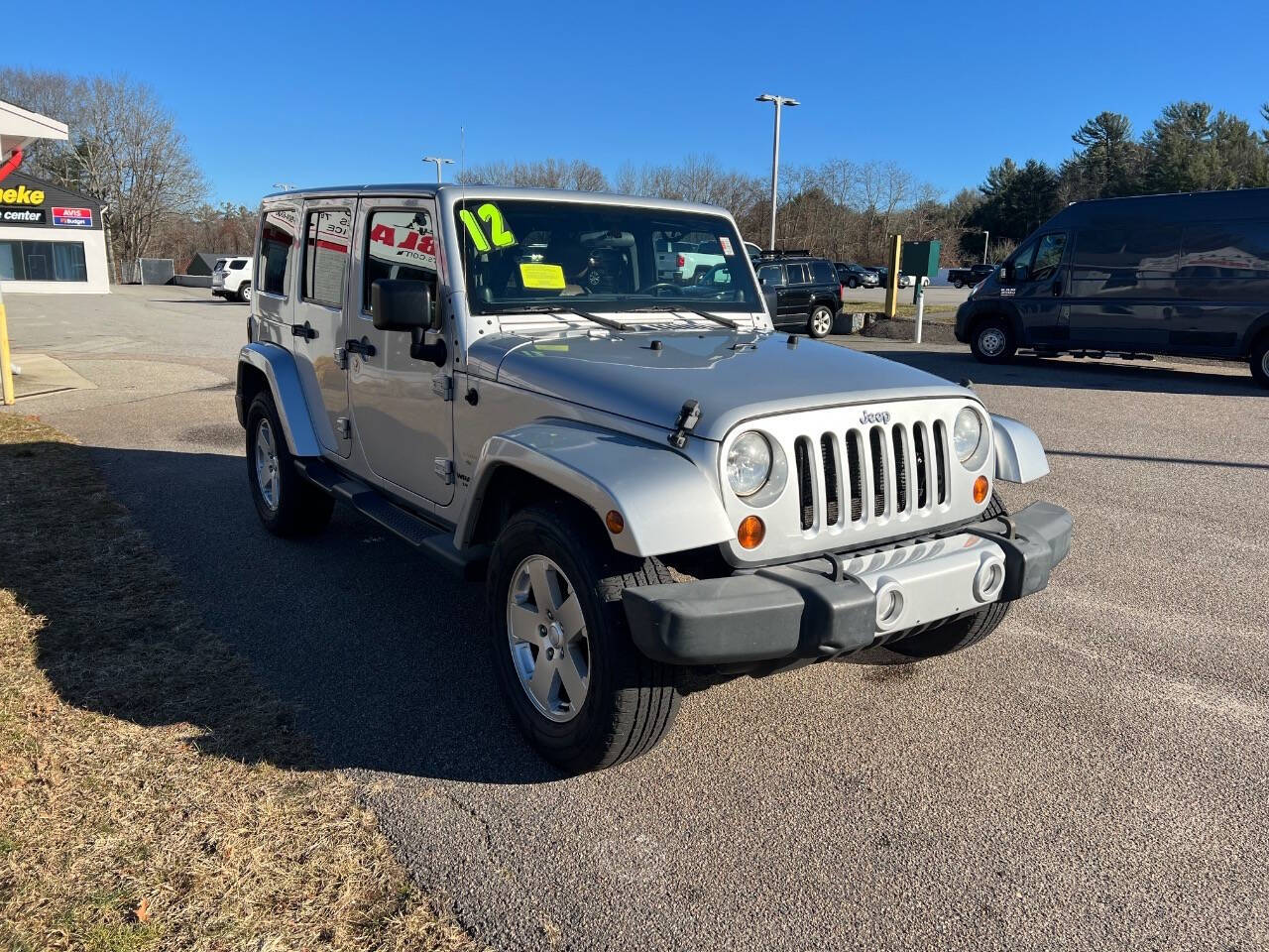 2012 Jeep Wrangler Unlimited for sale at Dave Delaney's Columbia Motors in Hanover, MA