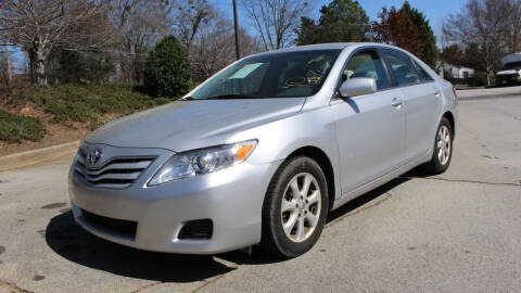 2010 Toyota Camry for sale at NORCROSS MOTORSPORTS in Norcross GA