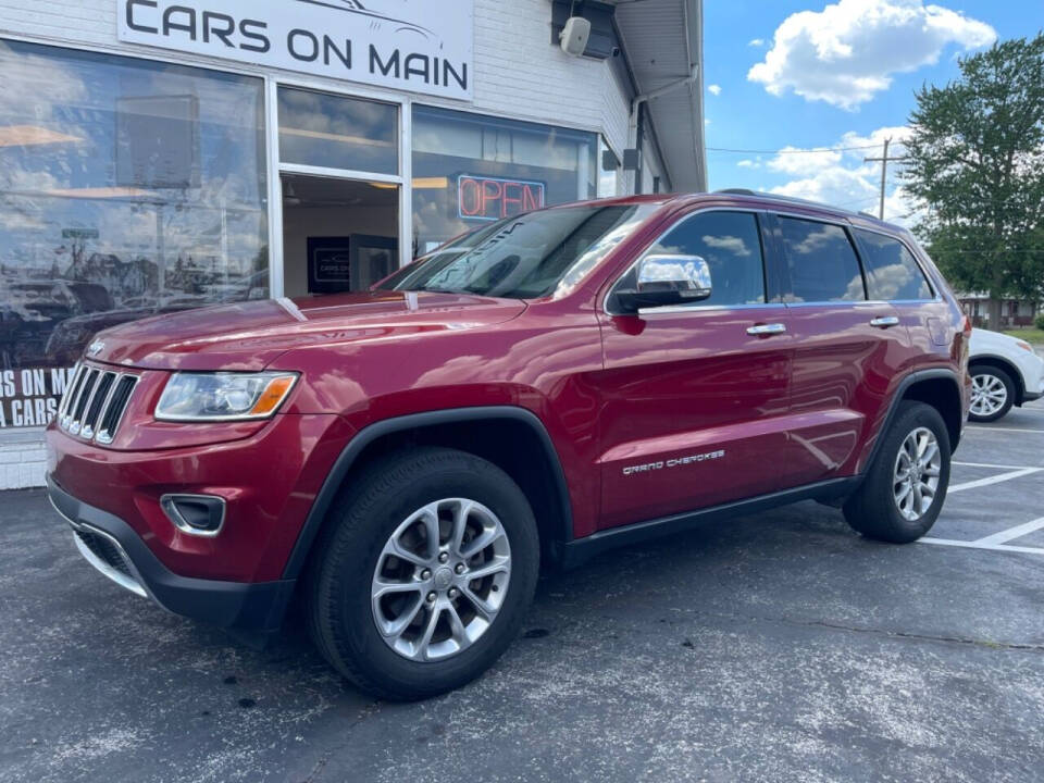 2015 Jeep Grand Cherokee for sale at Cars On Main in Findlay, OH