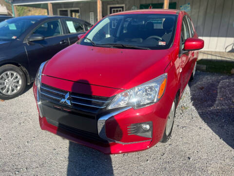 2021 Mitsubishi Mirage for sale at Booher Motor Company in Marion VA