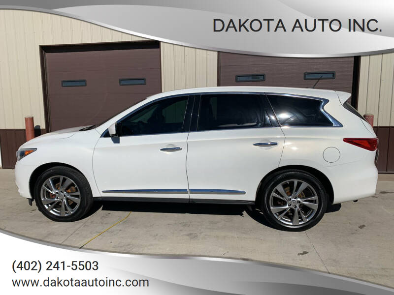 2013 Infiniti JX35 for sale at Dakota Auto Inc. in Dakota City NE