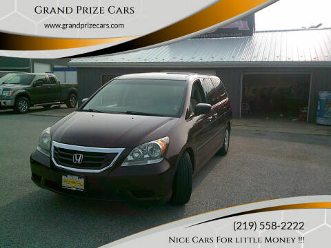 2010 Honda Odyssey for sale at Grand Prize Cars in Cedar Lake IN