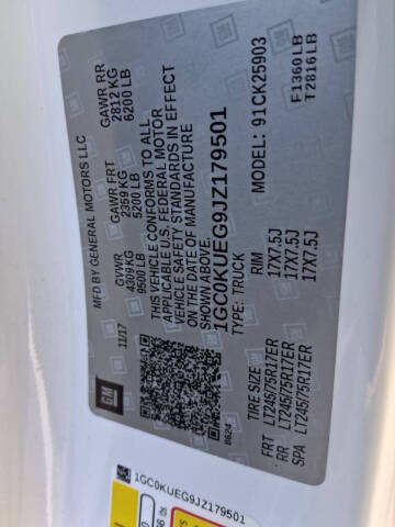 2018 Chevrolet Silverado 2500HD Work Truck