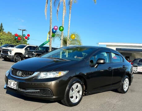 2013 Honda Civic for sale at PONO'S USED CARS in Hilo HI