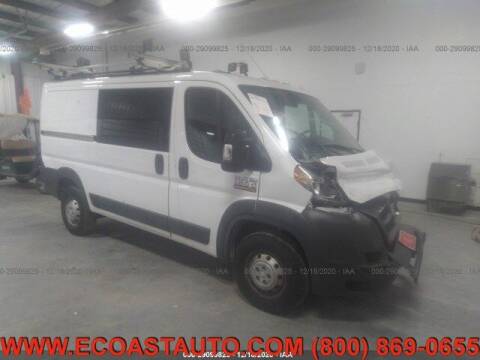 2018 RAM ProMaster Cargo for sale at East Coast Auto Source Inc. in Bedford VA
