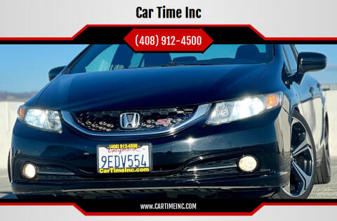 2014 Honda Civic for sale at Car Time Inc in San Jose CA