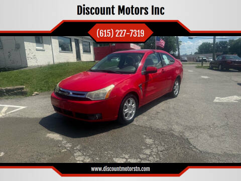 2008 Ford Focus for sale at Discount Motors Inc in Nashville TN