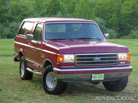 1991 Ford Bronco for sale at Isuzu Classic in Cream Ridge NJ