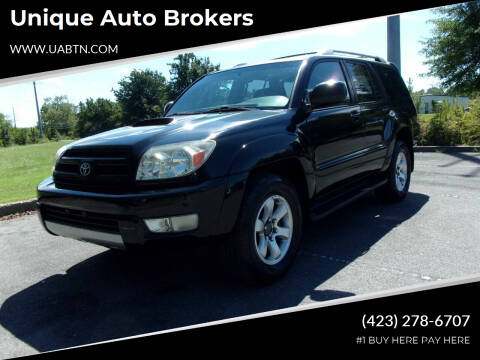 2005 Toyota 4Runner for sale at Unique Auto Brokers in Kingsport TN