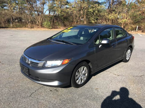 2012 Honda Civic for sale at Westford Auto Sales in Westford MA