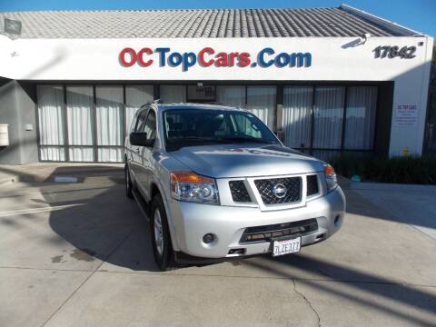 2015 Nissan Armada for sale at OC Top Cars in Irvine CA