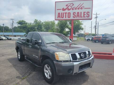 2006 Nissan Titan for sale at Belle Auto Sales in Elkhart IN