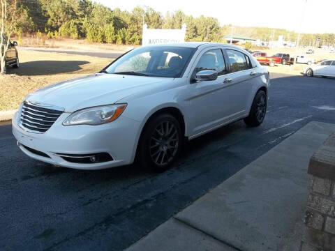 2012 Chrysler 200 for sale at Anderson Wholesale Auto llc in Warrenville SC