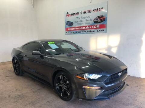 2018 Ford Mustang for sale at Antonio's Auto Sales in South Houston TX