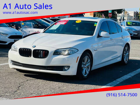2012 BMW 5 Series for sale at A1 Auto Sales in Sacramento CA
