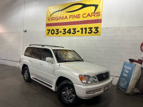 2001 Lexus LX 470 for sale at Virginia Fine Cars in Chantilly VA