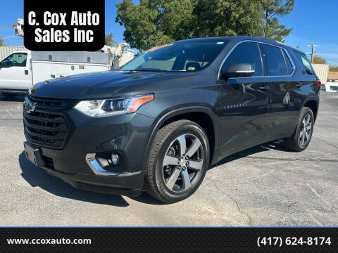 2018 Chevrolet Traverse for sale at C. Cox Auto Sales Inc in Joplin MO