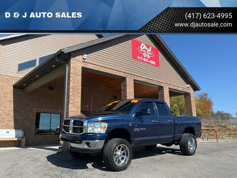 2006 Dodge Ram 2500 for sale at D & J AUTO SALES in Joplin MO