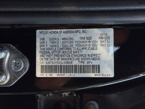 2016 Acura RDX w/Tech